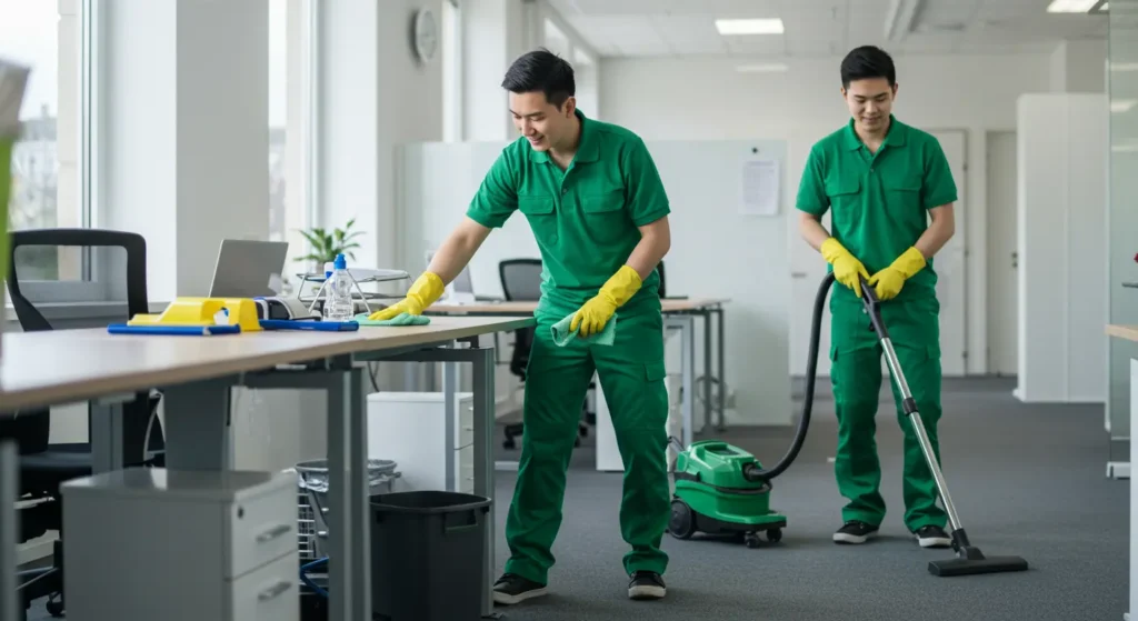 Green commercial cleaning services nyc