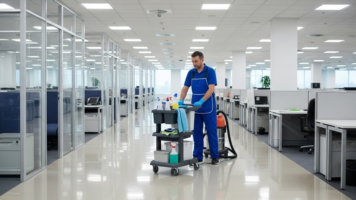 what is commercial cleaning